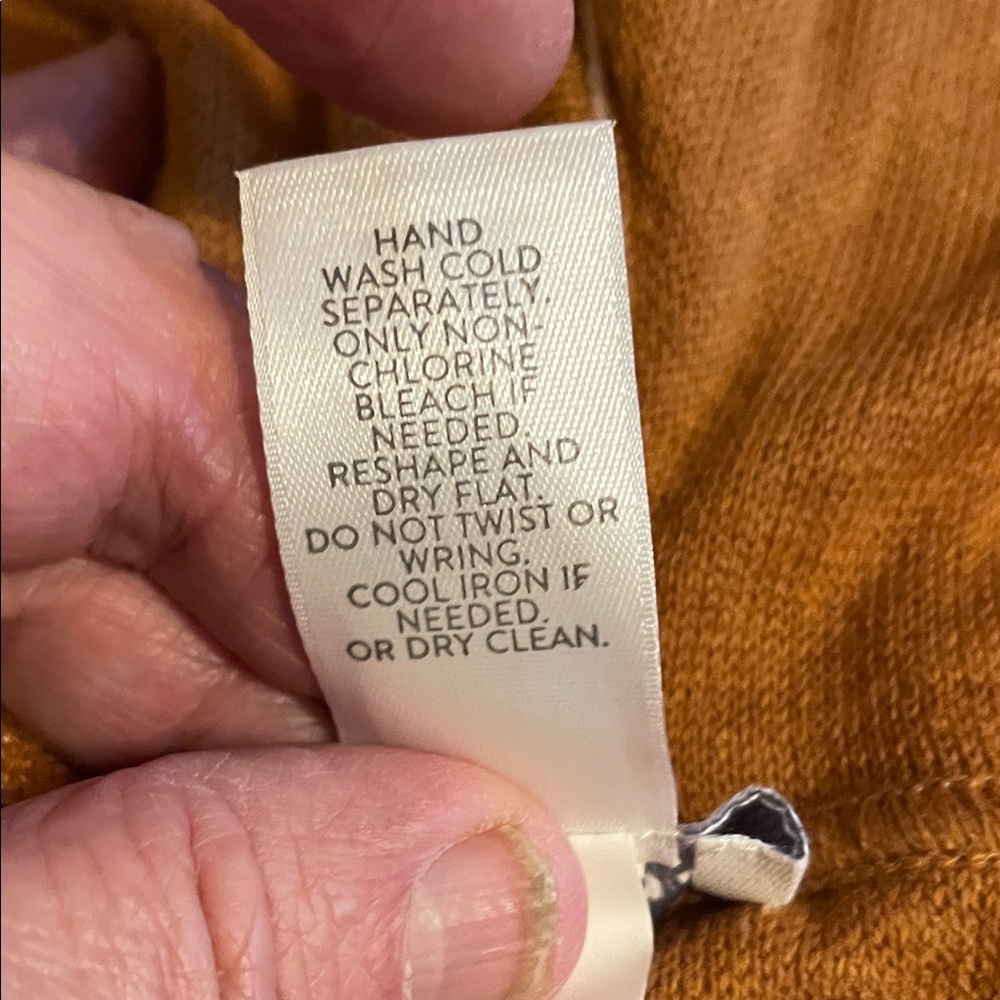 J. Jill Camel Hooded Sweater - Picture 6 of 6